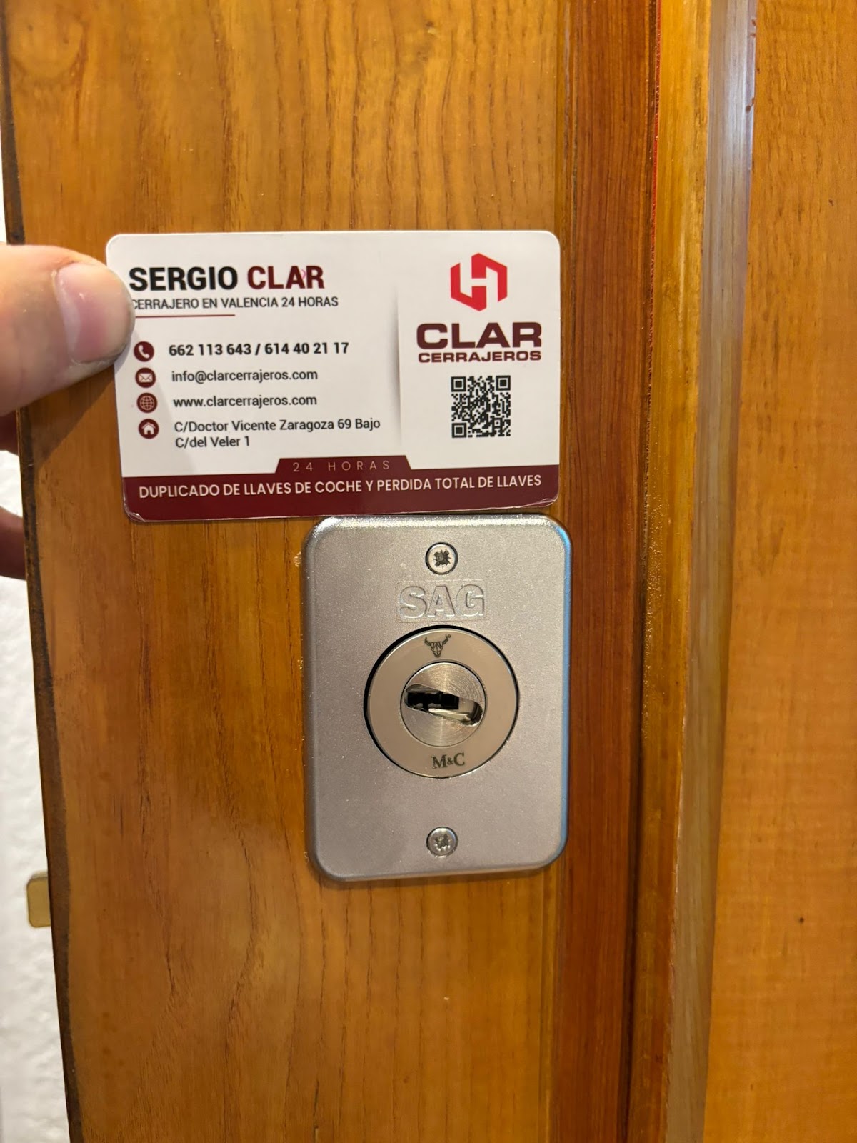 Clar Cerrajeros Valencia24 en València, Comunidad Valenciana - Cerrajero 24h