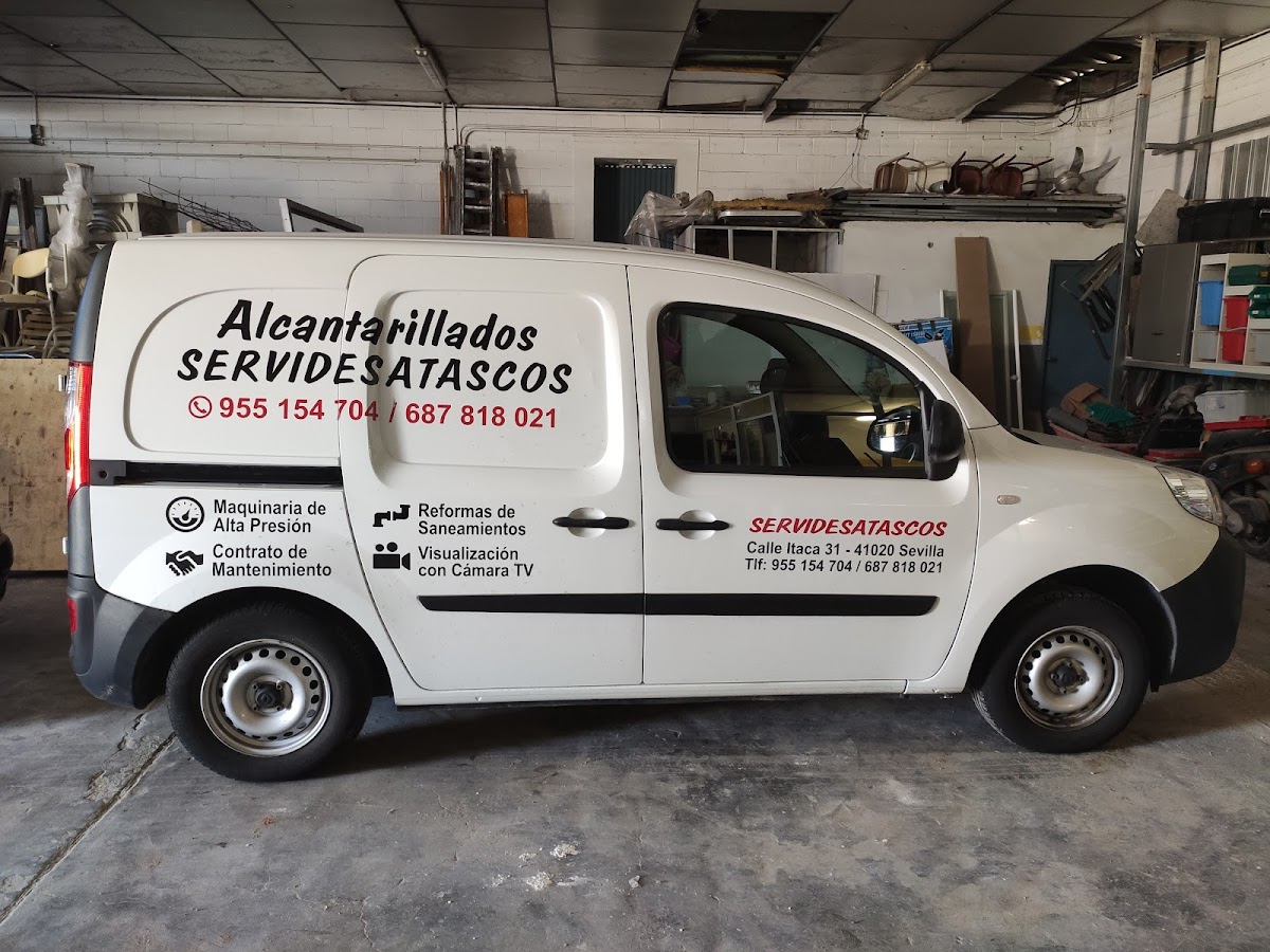 Servidesatacos en Sevilla, Andalucía - Empresa de desatascos