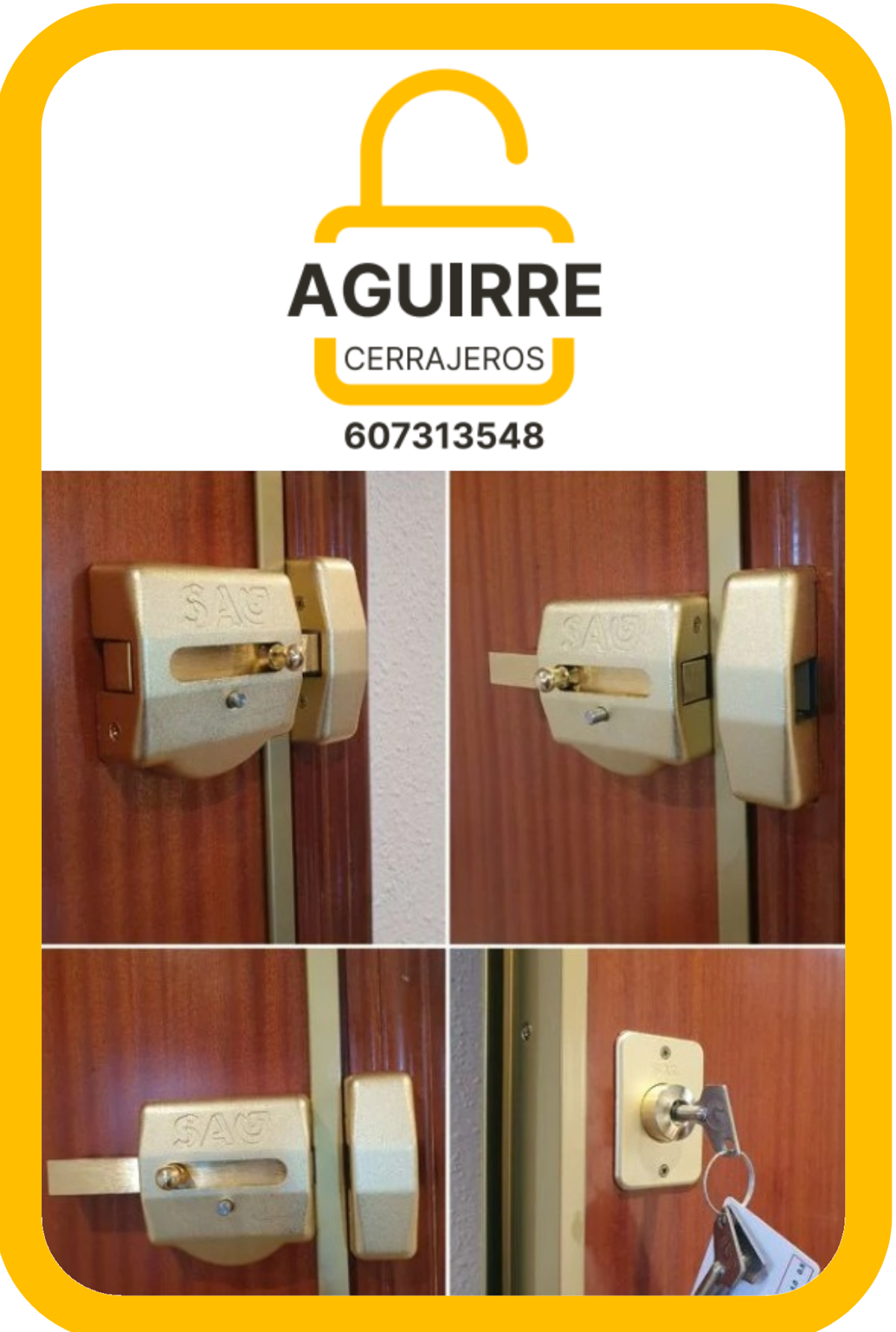 Cerrajeros Aguirre Valladolid 24H Cerrajería de Confianza