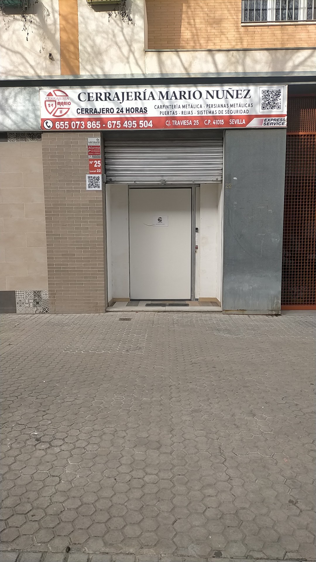 Cerrajeria Mario Nuñez II · Cerrajero 24h en Sevilla, Andalucía