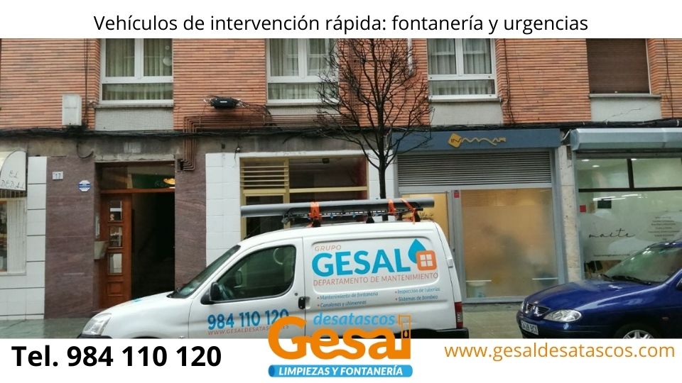 Desatascos y Fontaneros Gesal (Meres, Asturias)